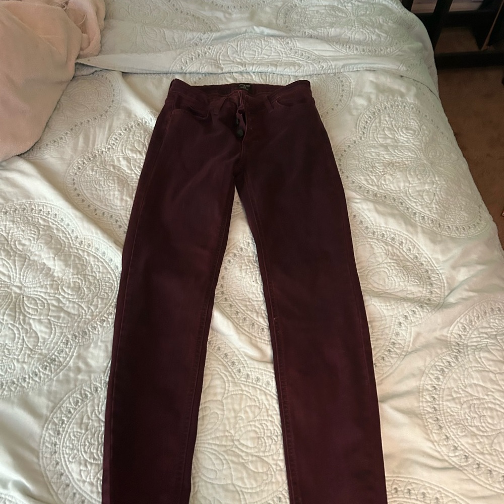Burgundy Pants